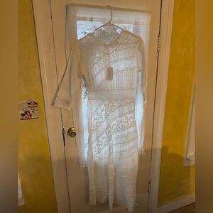 SOLD OUT Doen Orelie White Lace Dress NEW